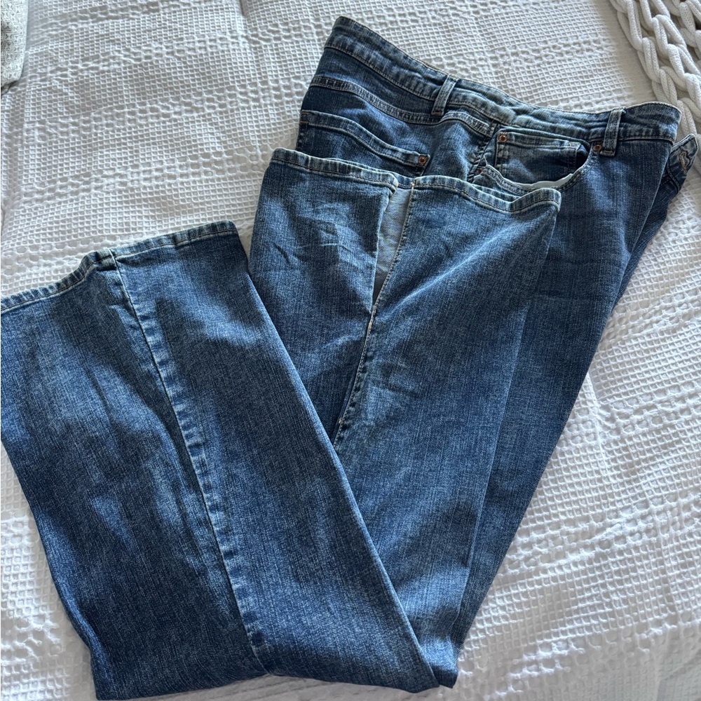 INC International Concepts split leg jeans